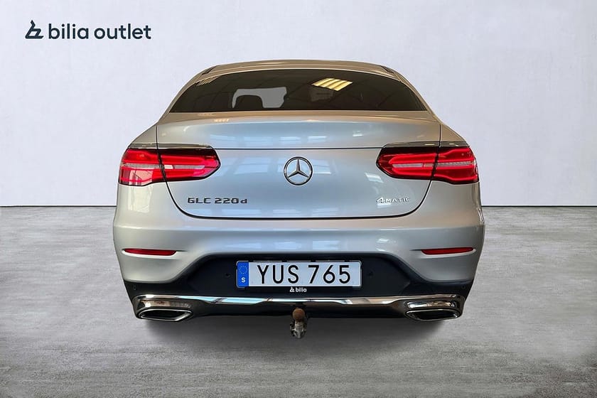 Bild 5 av Mercedes-Benz GLC 220 d Coupé 4MATIC 220d 4M 170hk / Dragkrok Burmester 360°kam Navi