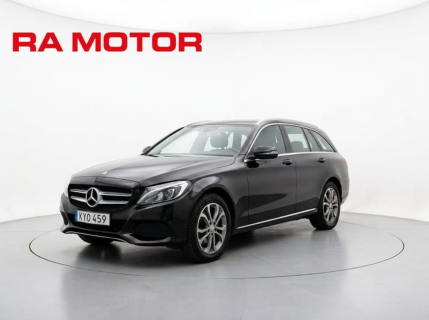 Bild 1 av Mercedes-Benz C 220 T d 220d 170hk Avantgarde | Burmester | Drag | Navi