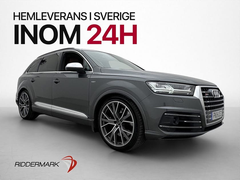 Bild 1 av Audi SQ7 V8 Q 435hk 7-Sits Luftfjädring Panorama BOSE Matrix