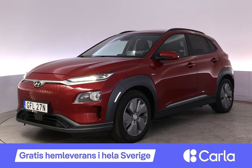 Bild 1 av Hyundai Kona Electric 64 kWh Premium Läder HUD Elstol BSM