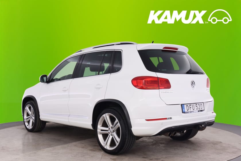 Bild 5 av Volkswagen Tiguan 2.0 TDI 4M DSG R-Line Pano Kamrem Bytt Läder B-Kam Drag Elstol