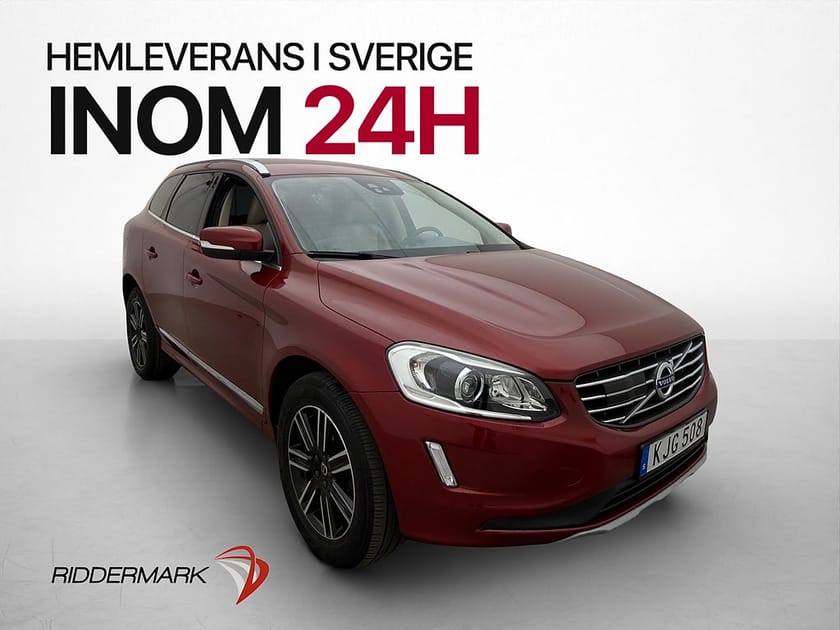 Bild 1 av Volvo XC60 D4 AWD Classic Summum Värmare Kamera Drag Skinn