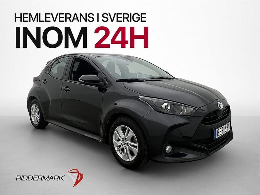 Bild 1 av Toyota Yaris Hybrid CVT 116hk Active B-Kamera Bluetooth Rattvärme