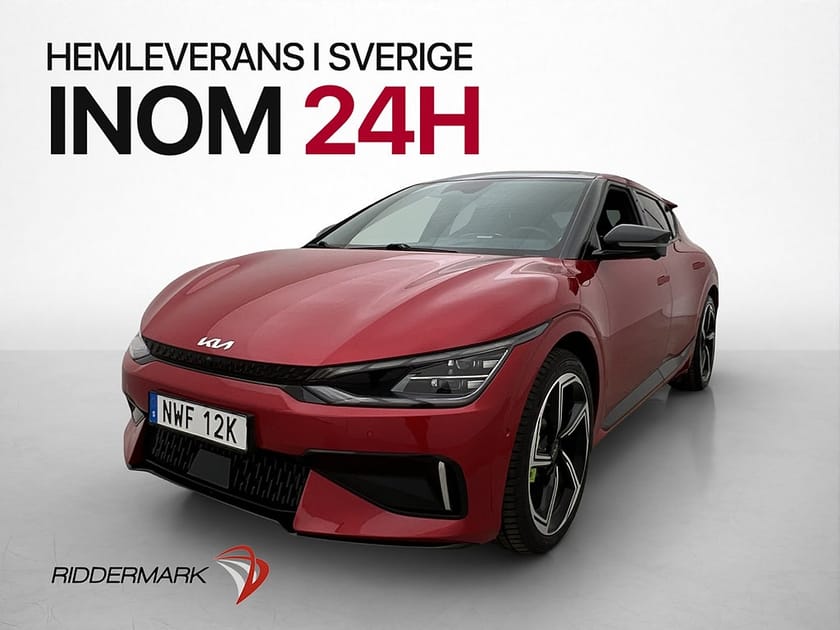 Bild 3 av Kia EV6 GT 585hk AWD Pano Meridian HUD 360° CarPlay