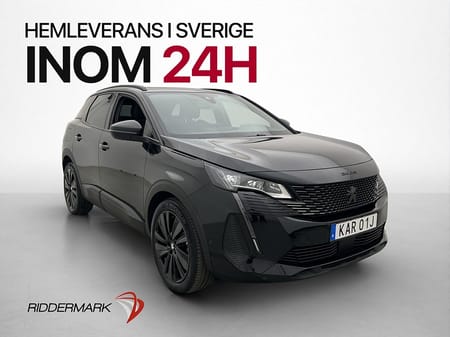 Peugeot 3008 1.2 131hk GT Pack Panorama kamera Drag MOMS