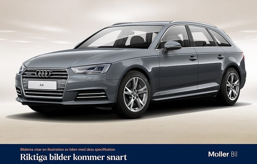 Bild 1 av Audi A4 Avant B9 q 2.0 TDI 190hk. Drag, Värmare, Farthållare