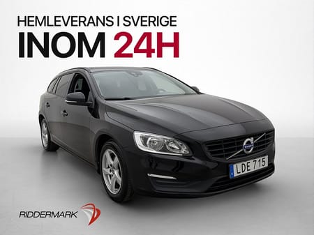 Volvo V60 D2 Manuell Kinetic Drag BT Farthållare 0.38L/100