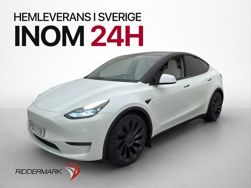 Bild 4 av Tesla Model Y Performance AWD AP Ljus-Interiör Drag MOMS