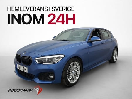 BMW 118i 136hkM Sport P-sensorer Navi Bluetooth Läderklädsel