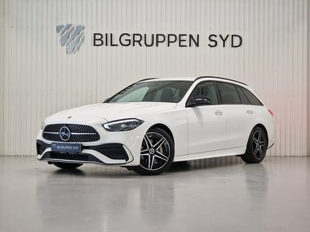 Mercedes-Benz C 220 T d 9G-Tronic AMG|Night|Dragkrok|360°|MOMS