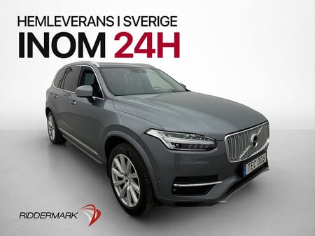 Volvo XC90 T8 7 Sits Inscription Pano Luftfjäd HUD Drag 360°