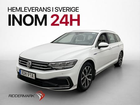 Volkswagen Passat Sportscombi GTE 1.4 TSI 218hk Värm Kamera Drag CarPlay