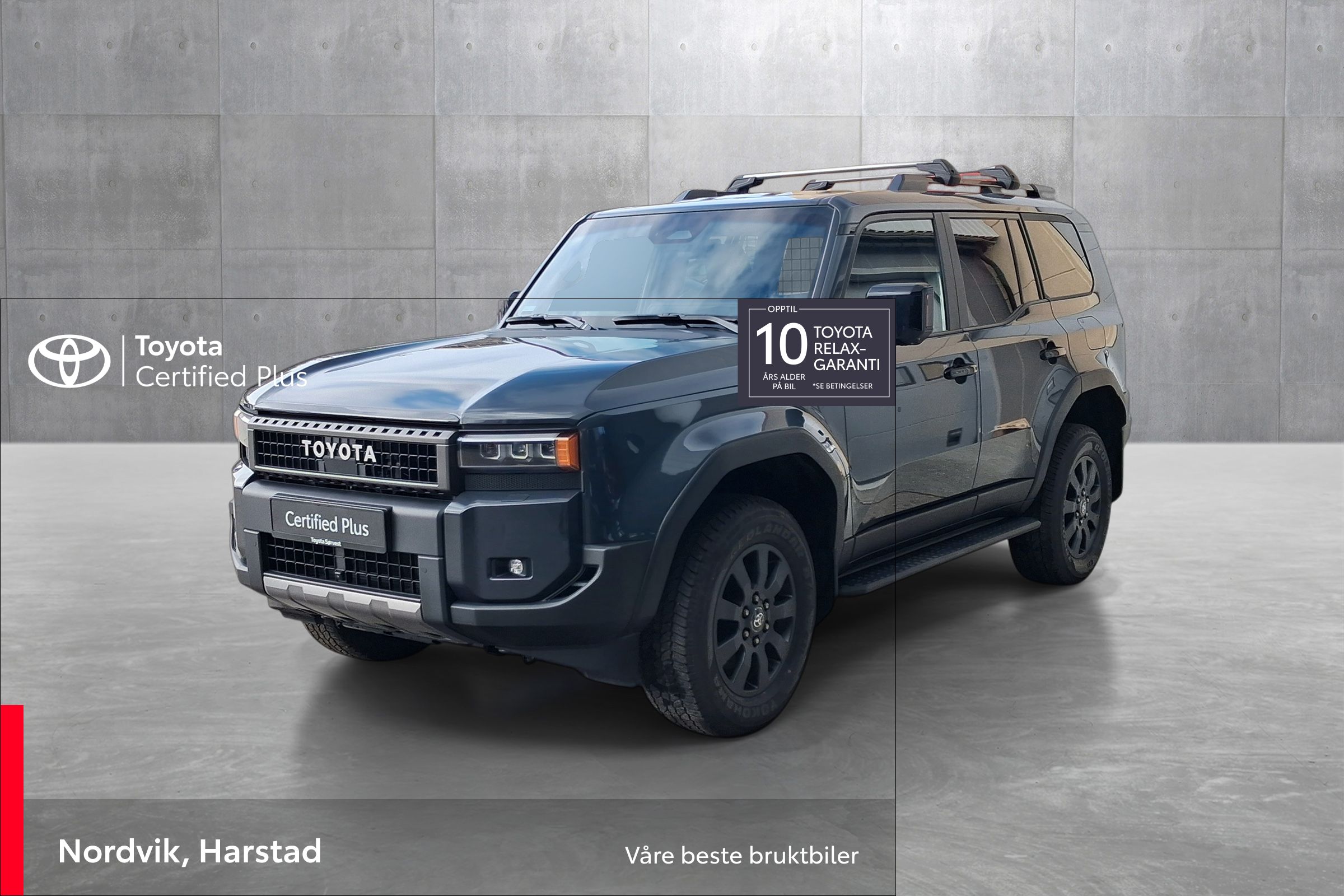 Brugt Toyota Land Cruiser 2.8