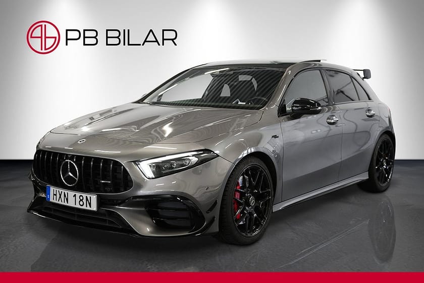 Bild 1 av Mercedes-Benz AMG A 45 S 4MATIC+ Pano Skalstolar Aero Max Spec
