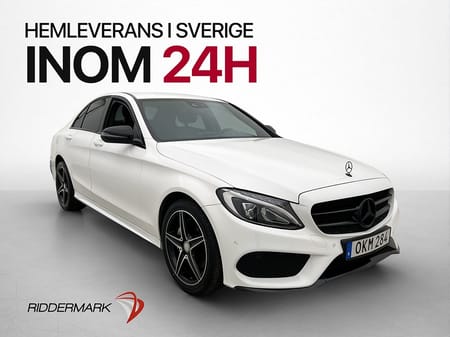 Mercedes-Benz C 220 d 4MATIC 220d 170hk AMG Navi P-Sensorer Skinn