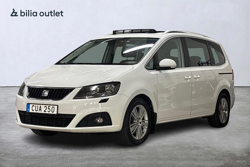 Bild 1 av SEAT Alhambra 7-Seater 1.4 TSI DSG Style 7-sits 150hk Panorama Navi Drag B-kam
