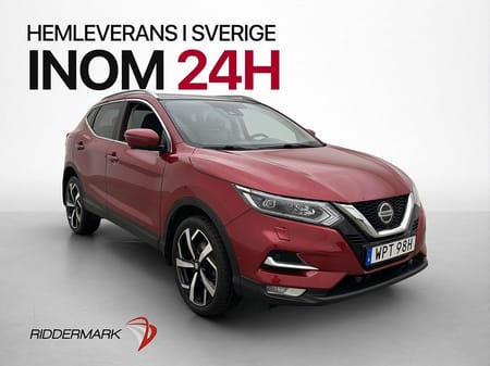 Nissan Qashqai 1.3 DIG-T 160hk TEKNA Pano Navi 360°-kamera