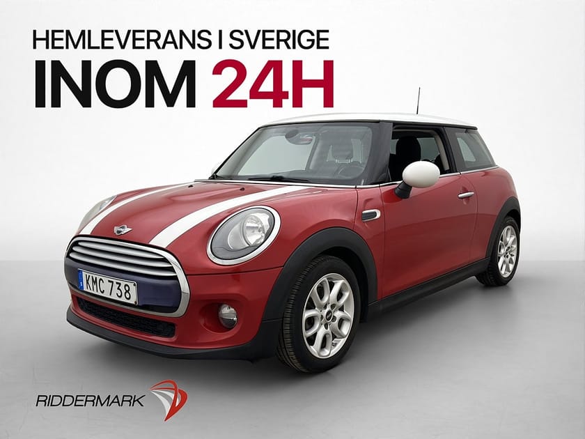 Bild 1 av MINI Cooper D 116hk Chili Bluetooth Farthållare Halvskinn