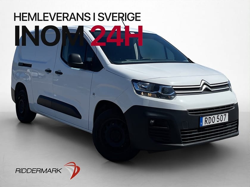 Bild 3 av Citroën Berlingo Van Long L2 1.5HDi Drag 3-Sits PDC Farthållare Moms