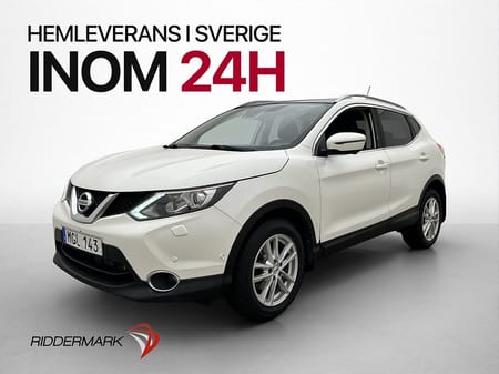 Nissan Qashqai 1.6 dCi 130hk Tekna Pano 360° Navi 0.49 l/mil
