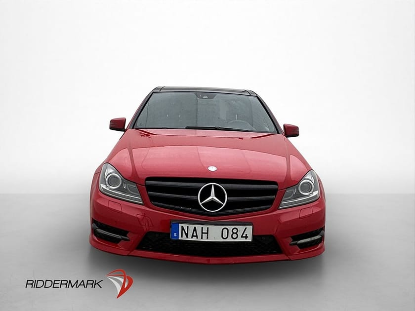 Bild 2 av Mercedes-Benz C 220 CDI C220 AMG Pano Navi P-Sensorer Halvskinn