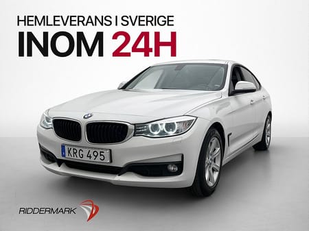 BMW 318d GT 318 Gran Turismo 143hk Dragkrok Sensorer Farthållare