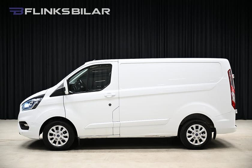 Bild 2 av Ford Transit Custom 300 130HK Automat|Nedlackad|LED|Inredning|NyKamrem