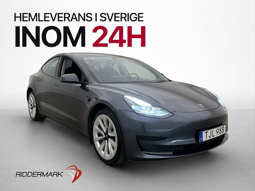Bild 1 av Tesla Model 3 Standard Range Plus Autopilot Pano Värmepump