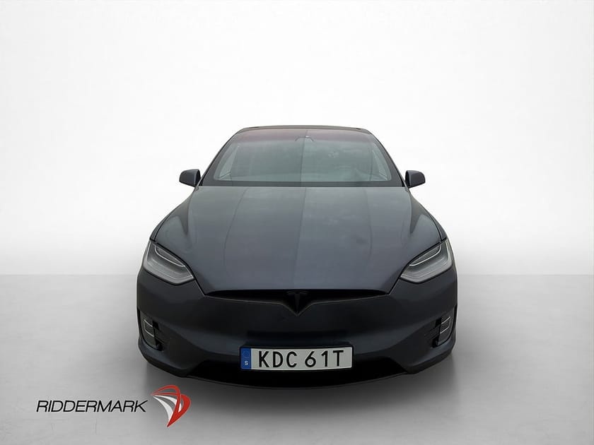 Bild 2 av Tesla Model X Performance Ludicrous 6-Sits Svensksåld Drag