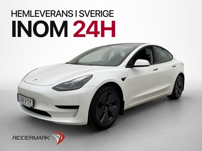 Bild 4 av Tesla Model 3 Standard Range 283hk MOMS Adp-Fart Pano Kamera