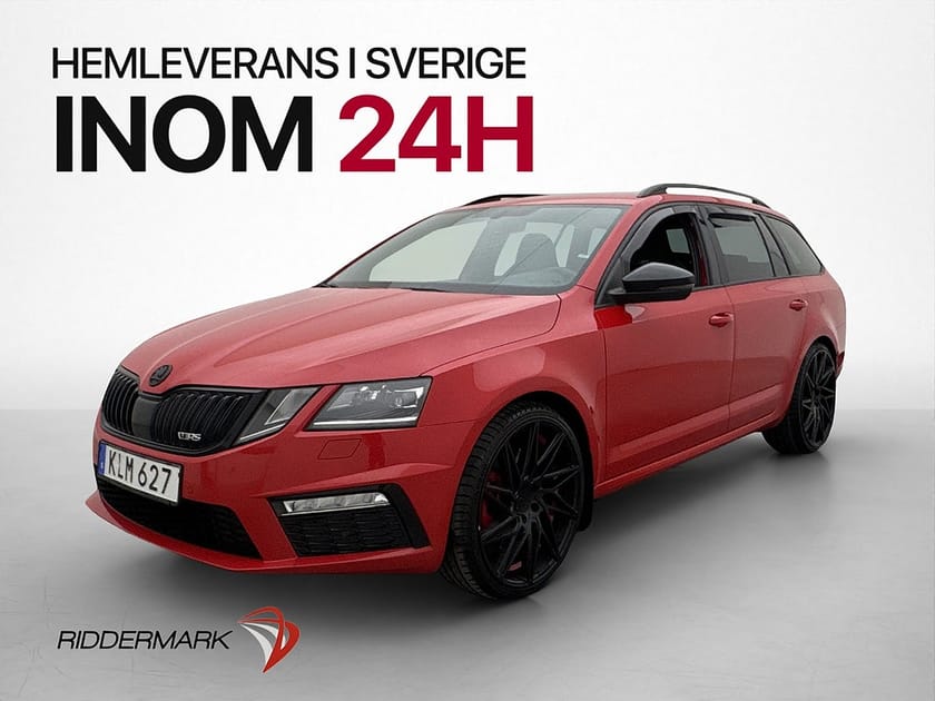Bild 1 av Škoda Octavia Kombi RS Skoda TSI 245hk Premium Canton Värm Kamera Navi