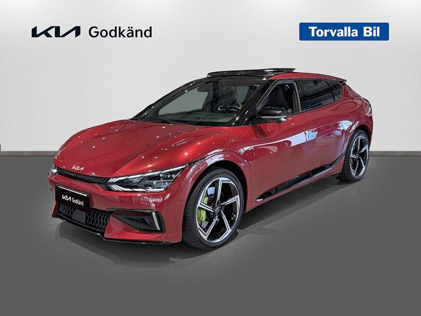 Bild 1 av Kia EV6 GT AWD 585HK + Dragkrok Godkänd