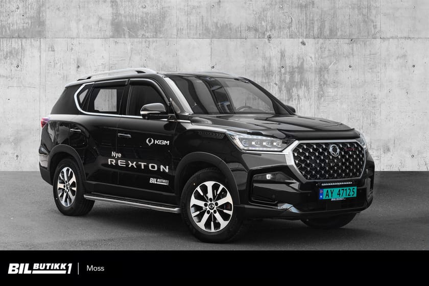 Bilde 1 av KGM Rexton 202HK DLX / Dieselvarmer / 3.500kg h.vekt / Stigtrinn