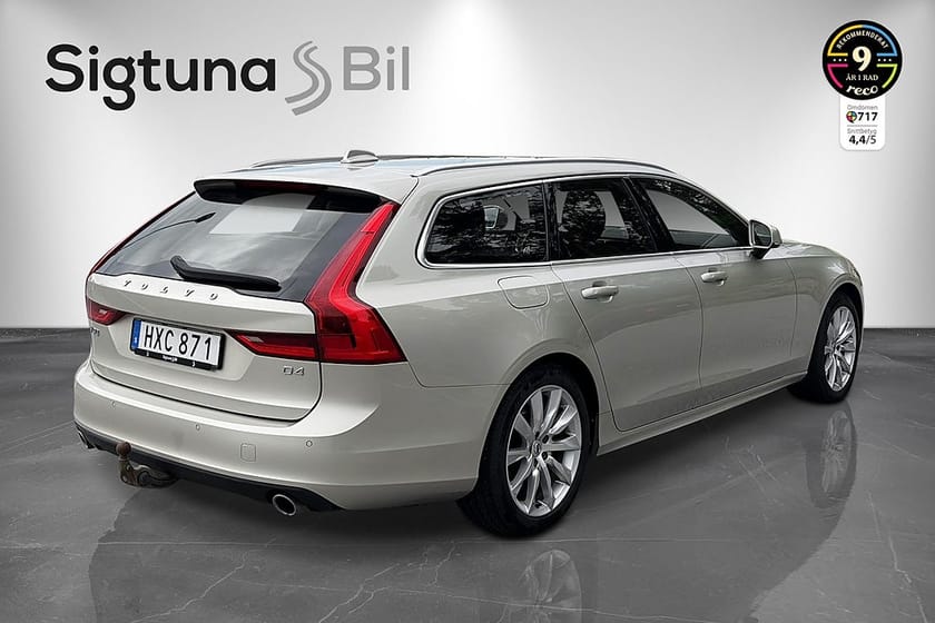 Bild 5 av Volvo V90 *KAMPANJ*D4 Geartronic Momentum / Dragkrok / Rattvärme