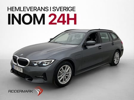 BMW 330e Touring 292hk Sport line Kamera MOMS CarPlay Adaptiv Drag