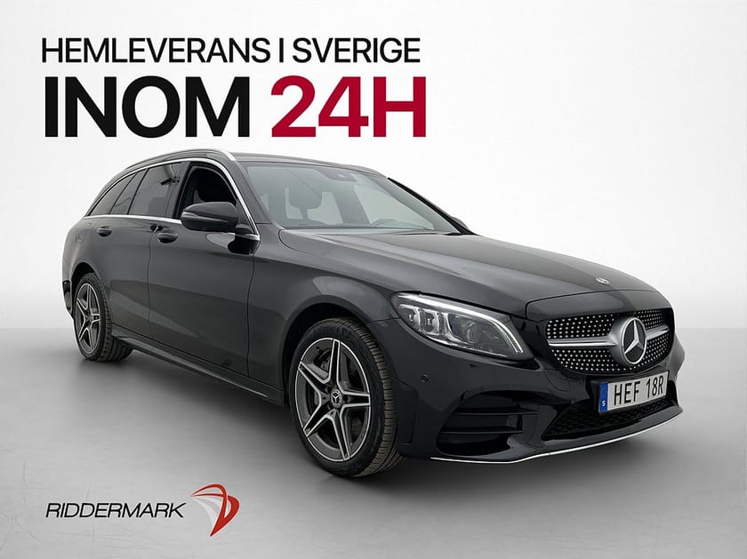 Bild 3 av Mercedes-Benz C 300 T d 4MATIC 300d 4M 245hk AMG Cockpit 360 Navi Värm Drag