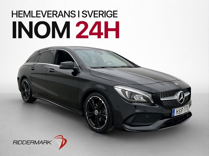 Bild 1 av Mercedes-Benz CLA 180 Shooting Brake SB 122hk AMG Line Taklucka Kamera