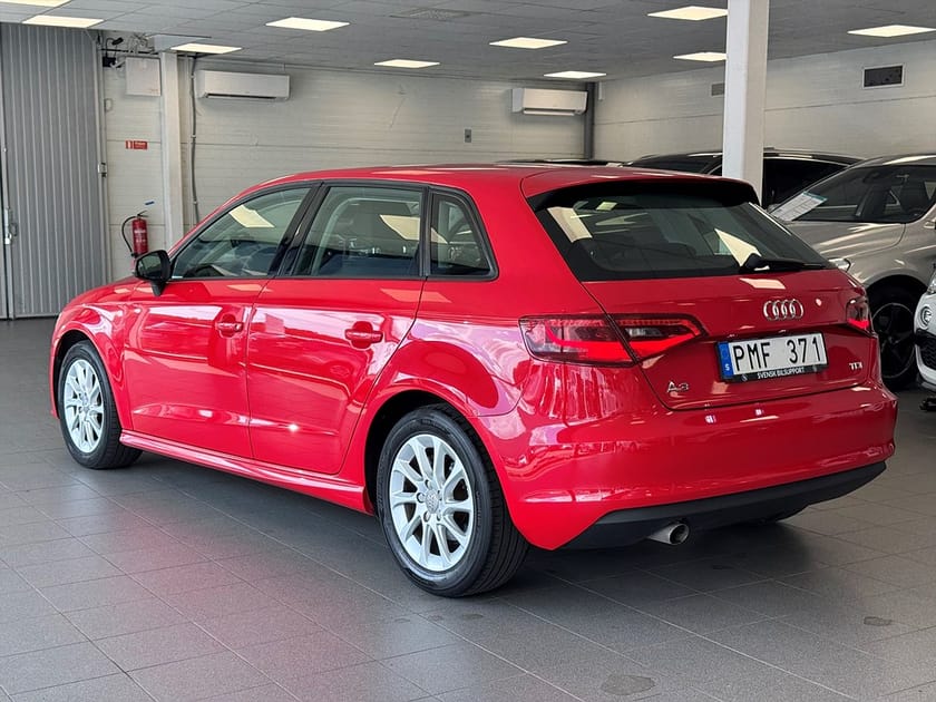 Bild 4 av Audi A3 Sportback 1.6 TDI Ultra Attraction 110hk