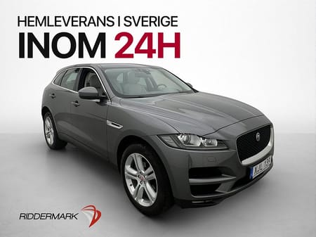 Jaguar F-Pace 25t AWD 250hk Drag Pano Navi Kamera Läder