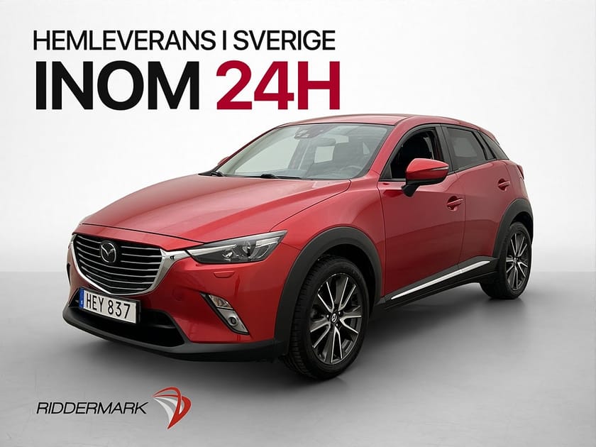 Bild 3 av Mazda CX-3 2.0 SKYACTIV-G 120hk HuD Drag BOSE Kamera Navi