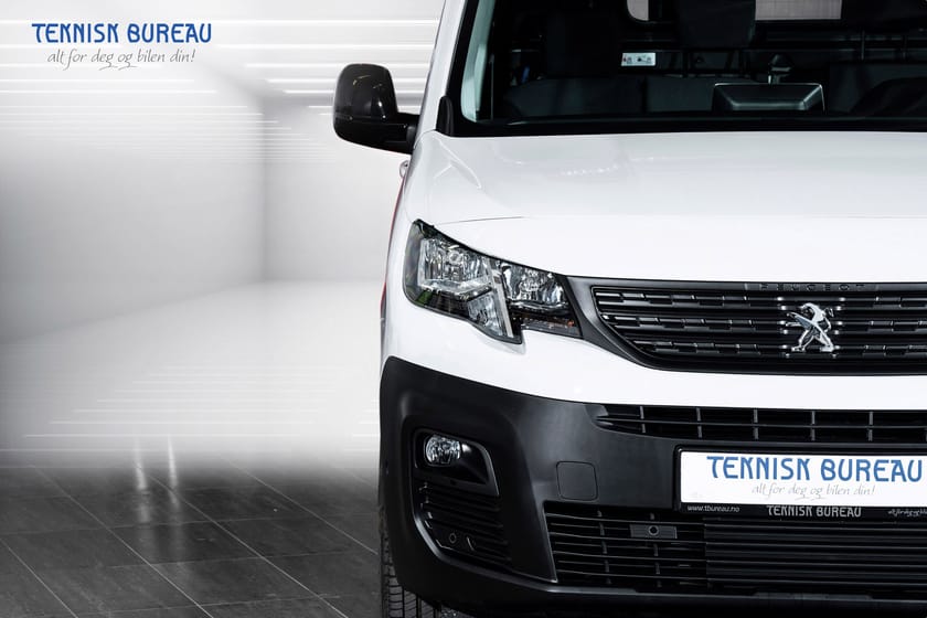 Bilde 5 av Peugeot e-Partner L2 50 KWh 275 KM WLTP | 3 SETER | SKYVEDØR H/V | LAZER