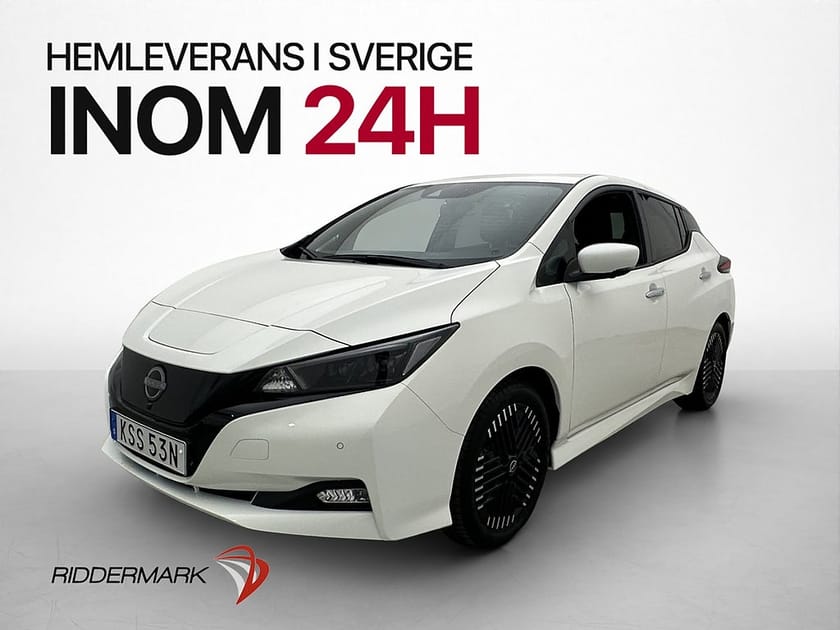 Bild 1 av Nissan Leaf 150hk N-Connecta 360° kamera Navi Rattvärme MOMS