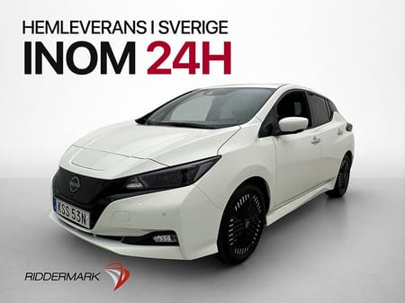 Nissan Leaf 150hk N-Connecta 360° kamera Navi Rattvärme MOMS
