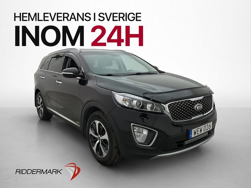 Bild 1 av Kia Sorento AWD 200hk Business 7-Sits Kamera Navi Skinn Drag