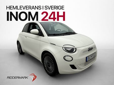 Fiat 500e 42 kWh 118hk Kamera Navigation CarPlay