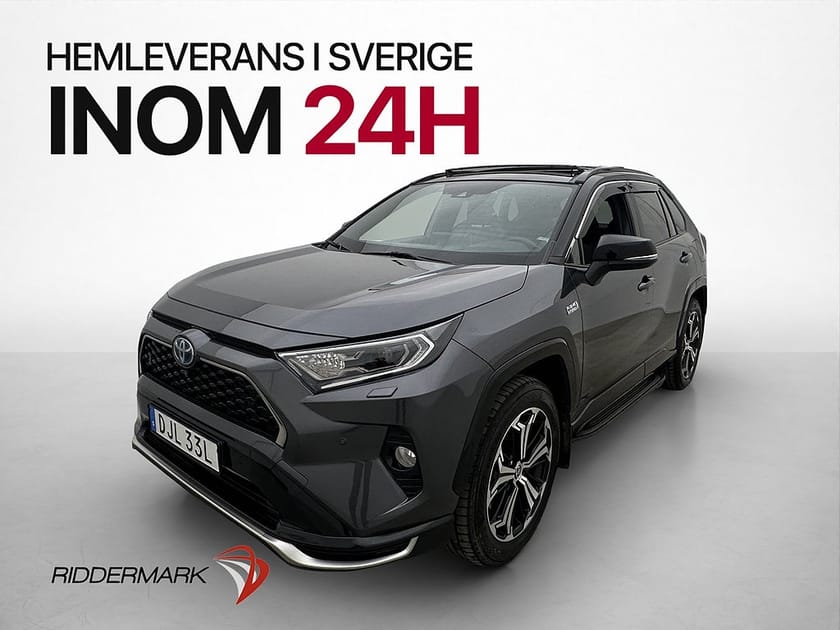 Bild 1 av Toyota RAV4 Laddhybrid Plug-in Hybrid Premium Värmare Pano 360 HUD Drag