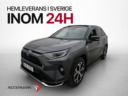 Toyota RAV4 Laddhybrid Plug-in Hybrid Premium Värmare Pano 360 HUD Drag