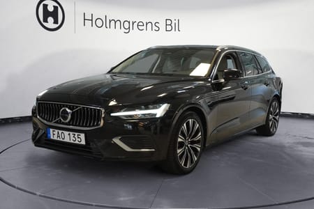 Volvo V60 Recharge T6 AWD Geartronic, 399hk Läder , Elman.förarstol, Drag, Harman Kardon, Ljuspaket