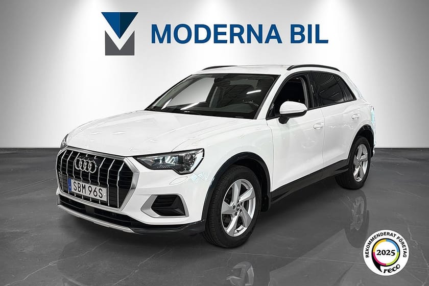 Bild 1 av Audi Q3 35 TDI 150hk Aut Advanced Värmare Drag CarPlay Dragkrok