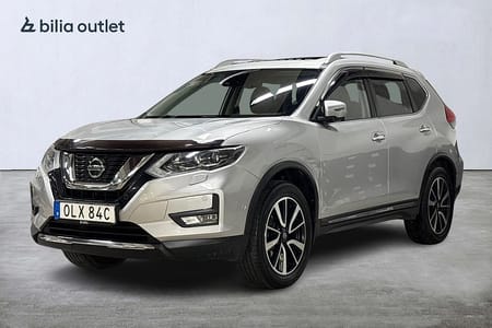Nissan X-Trail 1.3 Tekna 7-sits 160hk Panorama Navi Drag Carplay 360°